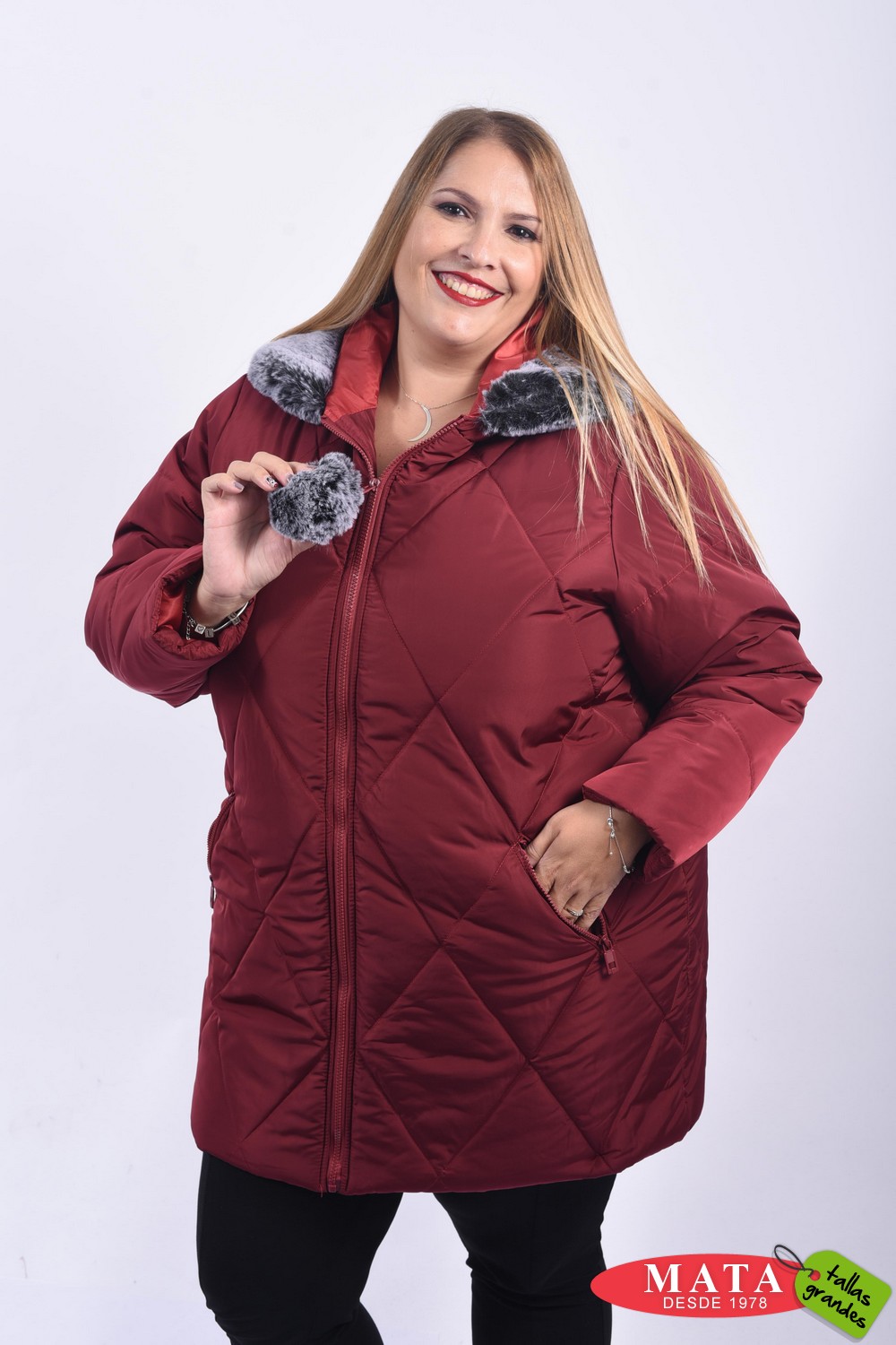 Ropa mujer tallas grandes, Abrigo, Chaquetones - Ropa Tallas | Ropa tallas grandes Modas Mata | Tienda online de ropa tallas - Modas Mata Tallas Grandes