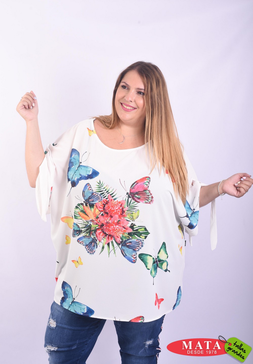 Ropa mujer tallas grandes, Blusas, Blusas Casuales - Ropa Tallas