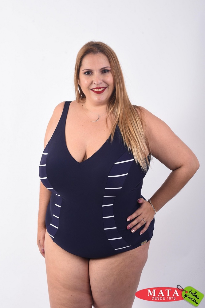 Bañador mujer 22422 - Ropa mujer tallas grandes, Ropa de Baño, Ver Bañadores, Ropa mujer tallas grandes, Novedad Tallas Grandes Mujer Modas Mata Grandes