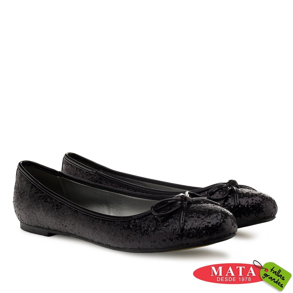 Bailarina mujer tallas grandes 18861 - Zapatos grandes, mujer tallas grandes, Ropa mujer tallas grandes, Novedad Tallas Grandes Mujer - Modas Mata Tallas Grandes