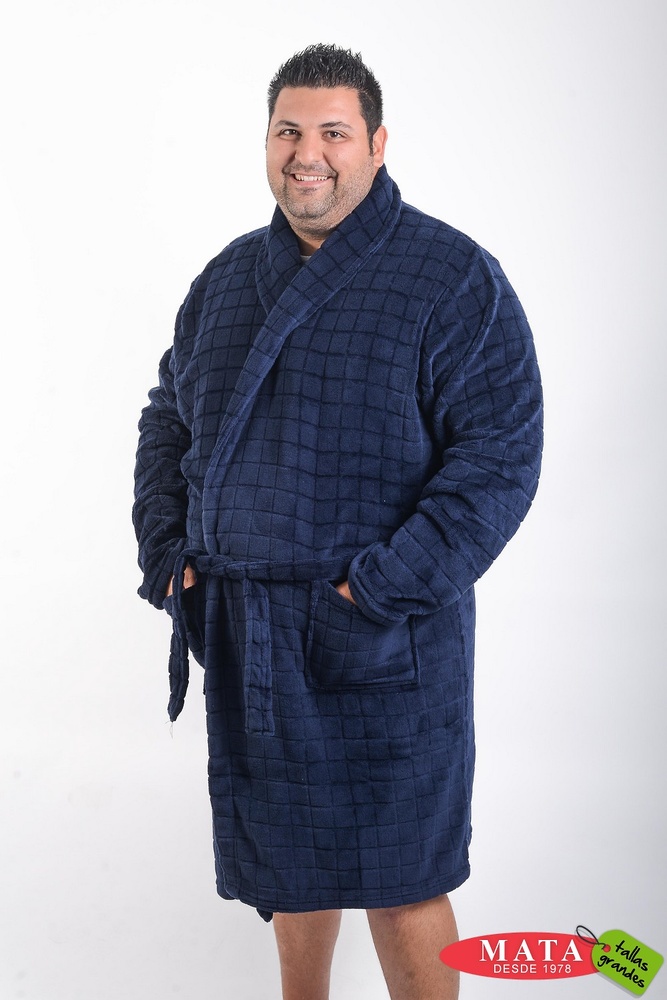 Bata hombre grandes 16405 - Ropa hombre grandes, Pijamas y - Modas Mata Tallas Grandes