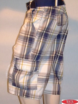 Bermuda hombre AMARILLO tallas grandes 11184 