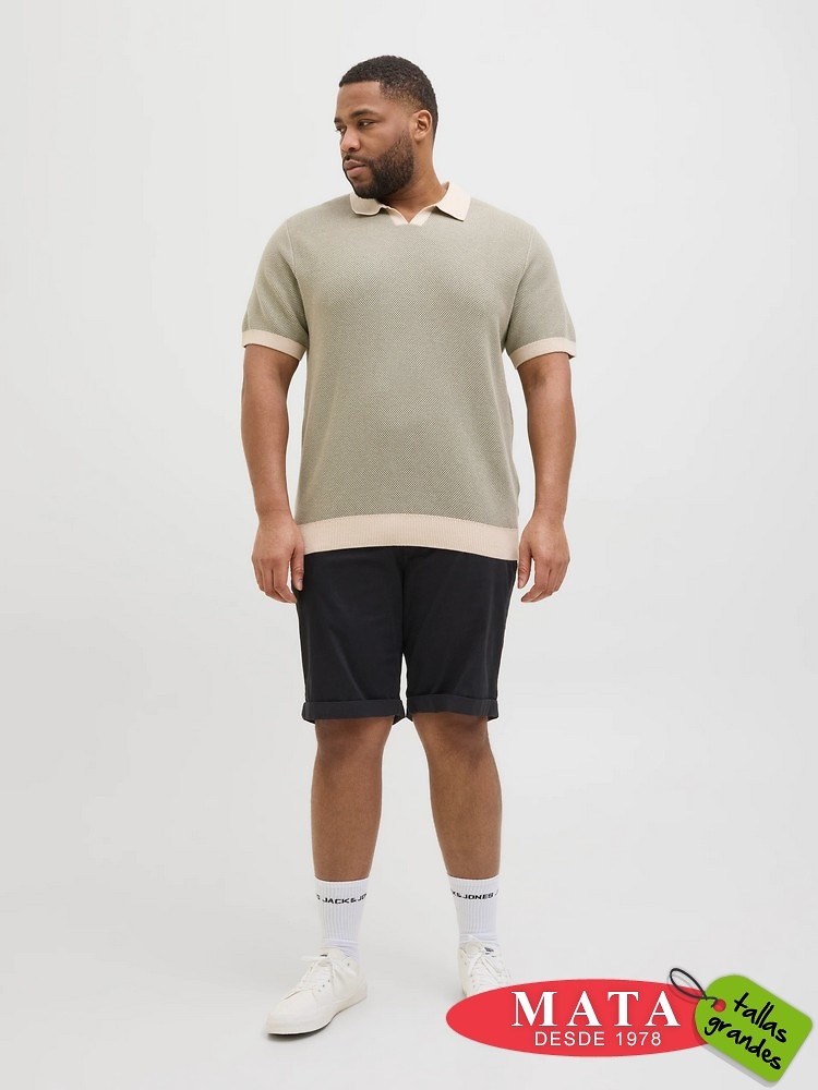 Bermuda hombre tallas grandes 26620 