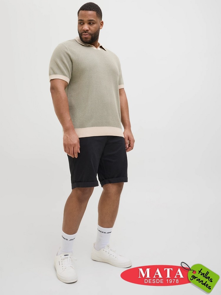 Bermuda hombre tallas grandes 26620 