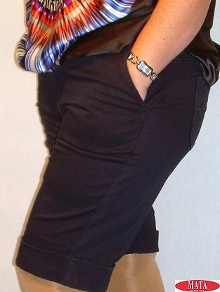 Bermuda mujer azul marino 04840 