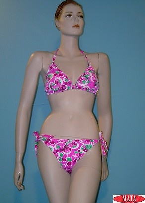 Bikini mujer fuxia 08489 