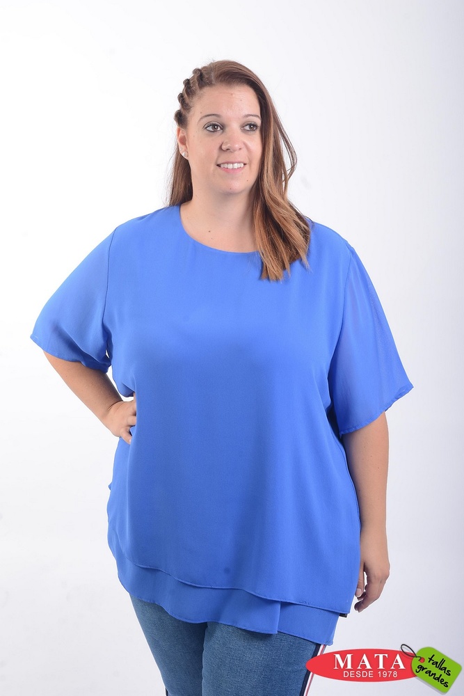 Blusa mujer diversos colores 21372 Ropa mujer tallas Blusas, Blusas Casuales, Ropa mujer tallas grandes, Ofertas Ropa de Mujer - Modas Mata Tallas Grandes