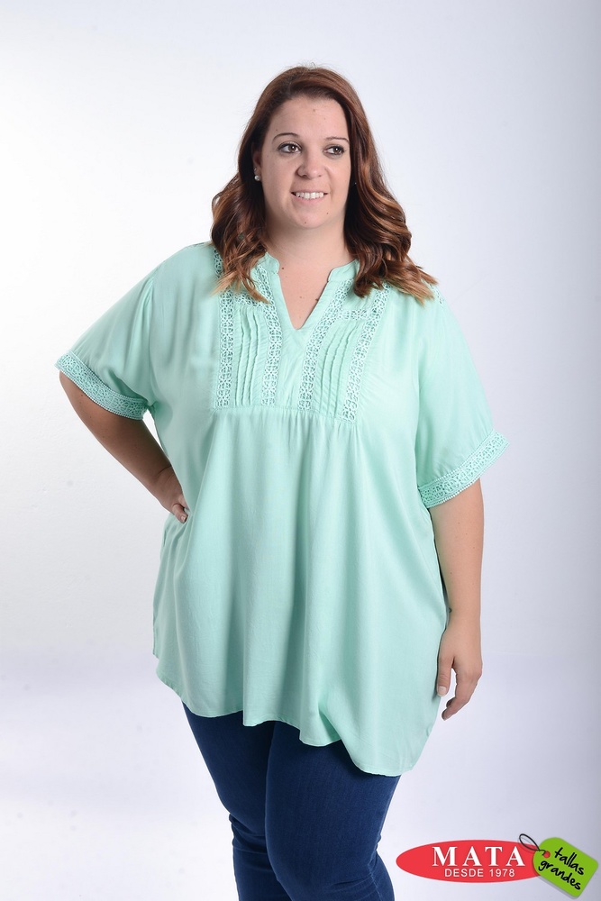 Blusa mujer diversos colores 21418 Ropa mujer tallas grandes Blusas Blusas Casuales Ropa mujer tallas grandes Novedad Tallas Grandes Mujer Modas Mata Tallas Grandes