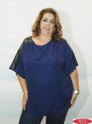 Blusa mujer tallas grandes 18006 