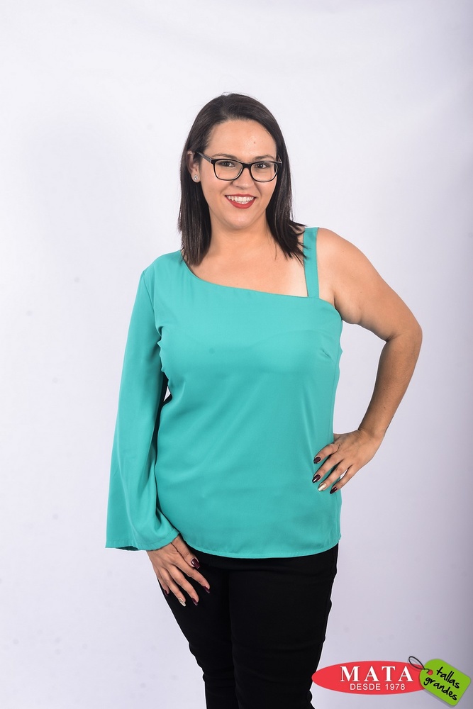 Blusa mujer tallas grandes 18017 