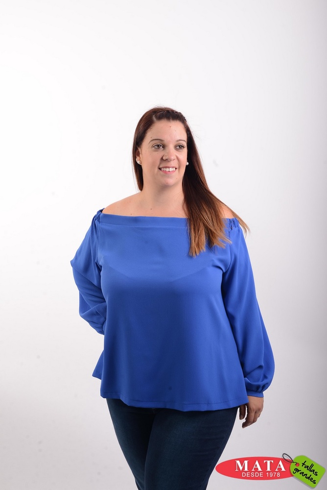 Blusa mujer tallas grandes 20582 