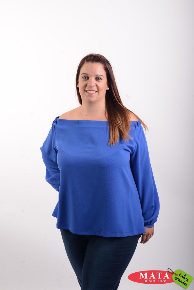 Blusa mujer tallas grandes 20582 