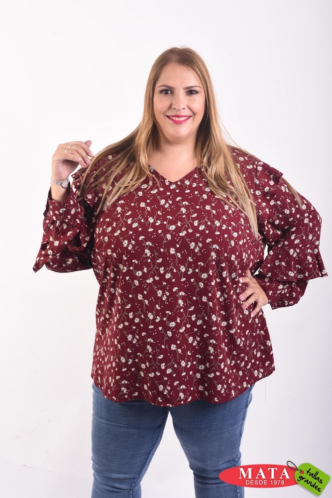 Blusa mujer tallas grandes 20666 