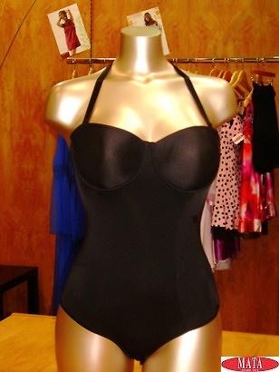 Body negro mujer tallas grandes 05472 