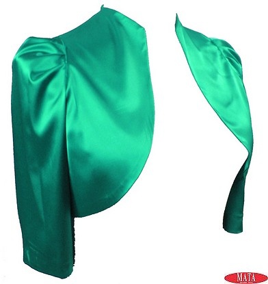 Bolero verde mujer 14375 