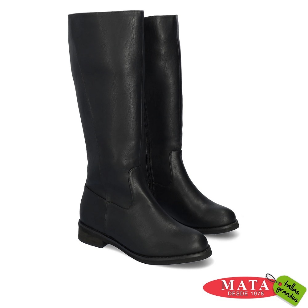 Bota mujer tallas grandes 25443 - Zapatos tallas grandes, Botas tallas grandes y anchos especiales, Ropa mujer tallas grandes, Tallas Grandes Mujer - Modas Mata Grandes