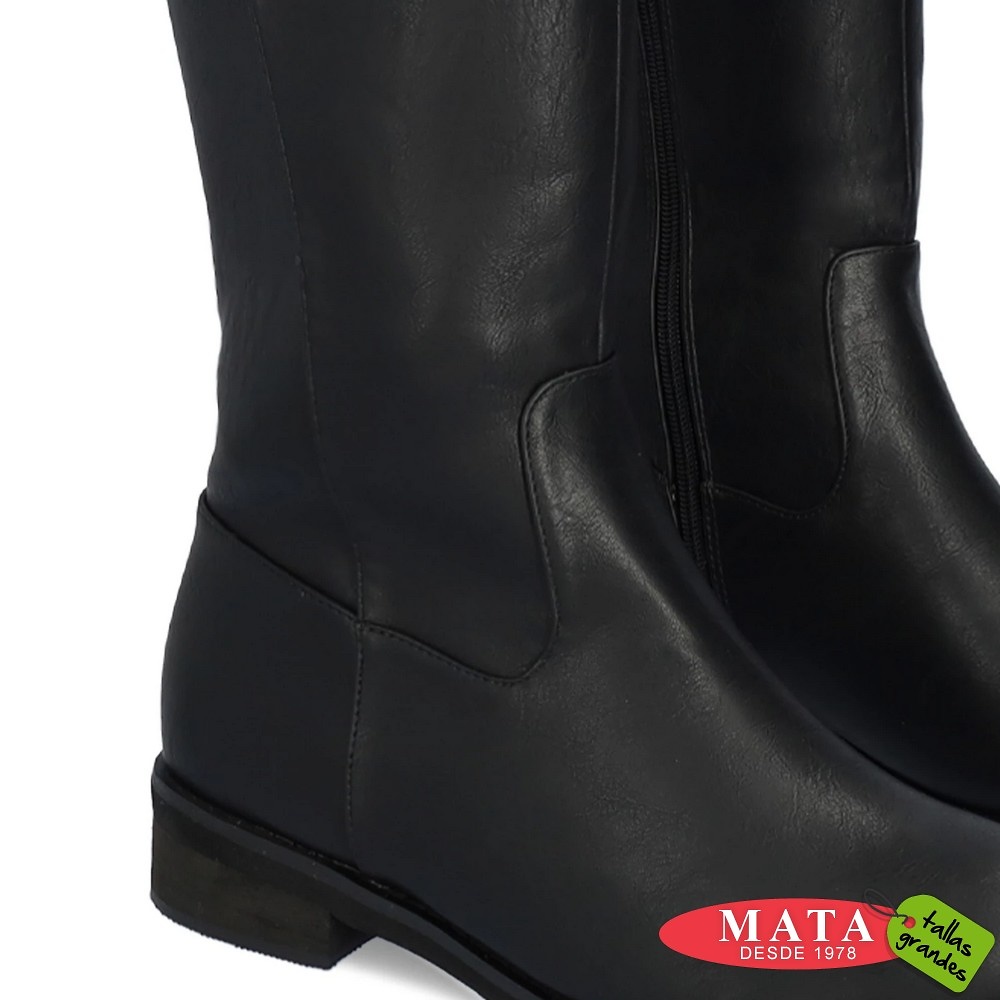 Bota mujer tallas grandes 25443 - Zapatos tallas grandes, Botas tallas grandes y anchos especiales, Ropa mujer tallas grandes, Tallas Grandes Mujer - Modas Mata Grandes