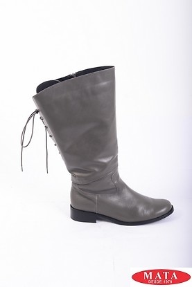 Botas mujer tallas grandes gris 16431 