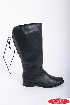 Botas mujer tallas grandes negro 16431 