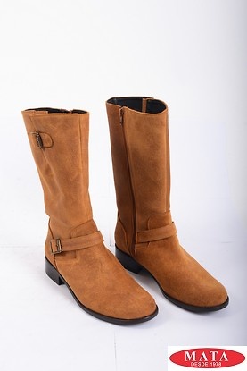 Botas mujer tallas grandes camel 19390 