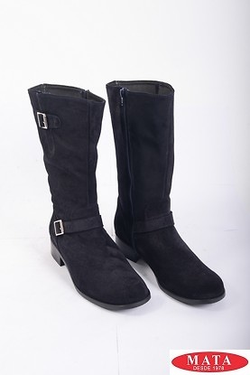 Botas mujer tallas grandes marino 19390 