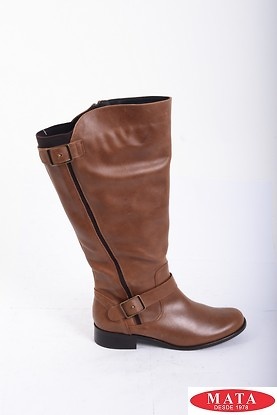 Botas mujer talas grandes camel 19392 