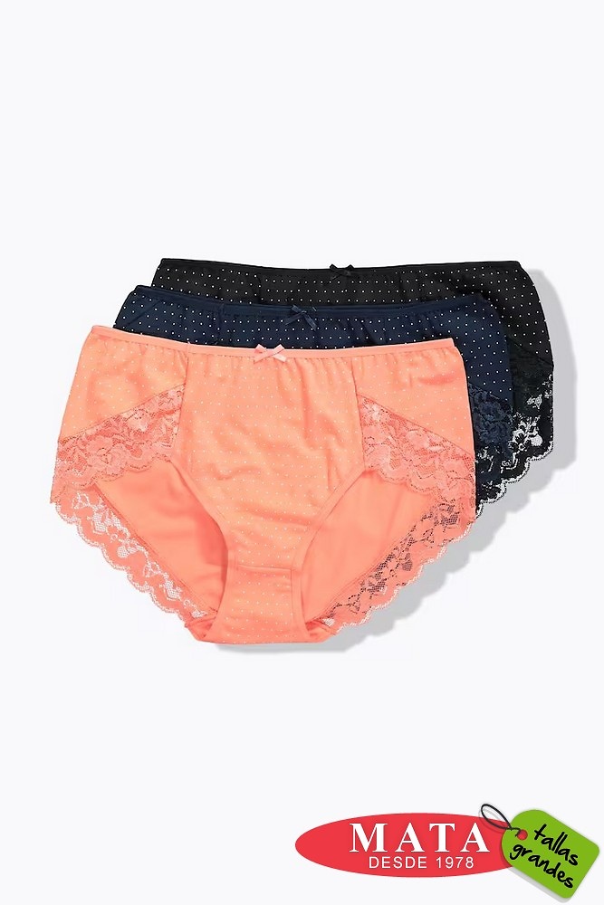 Bragas mujer pack 3 26654 