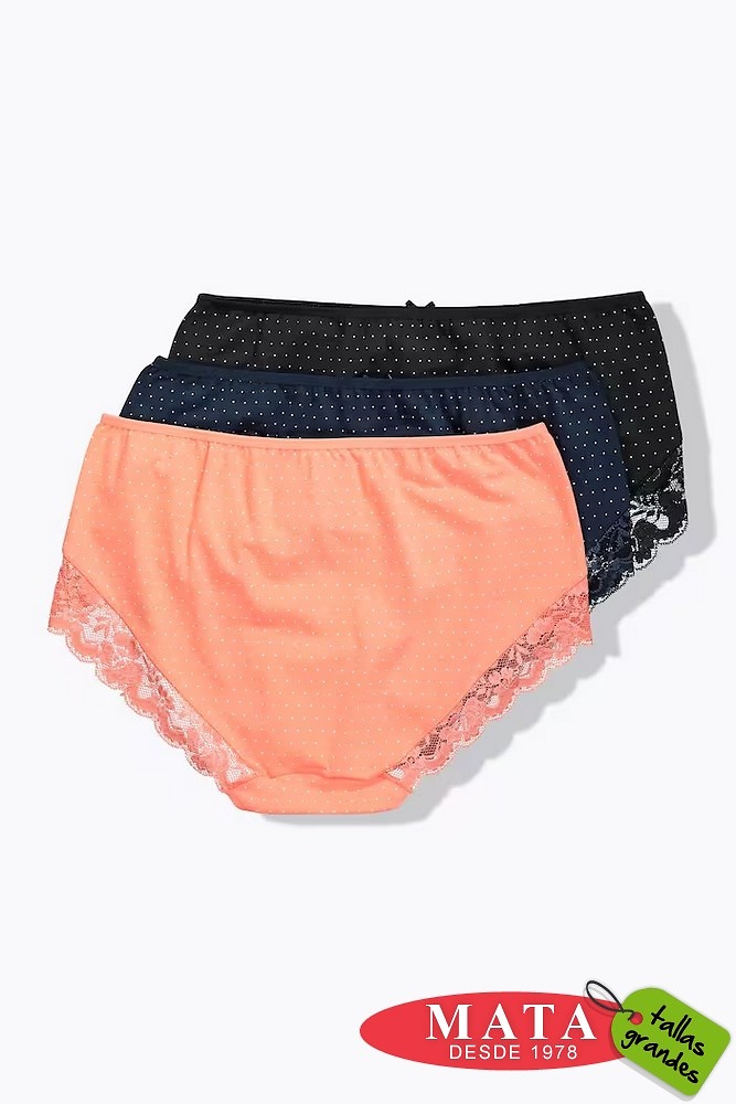 Bragas mujer pack 3 26654 