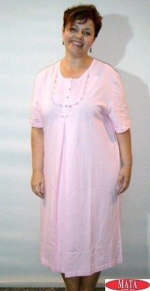 Camisón mujer rosa 17329 