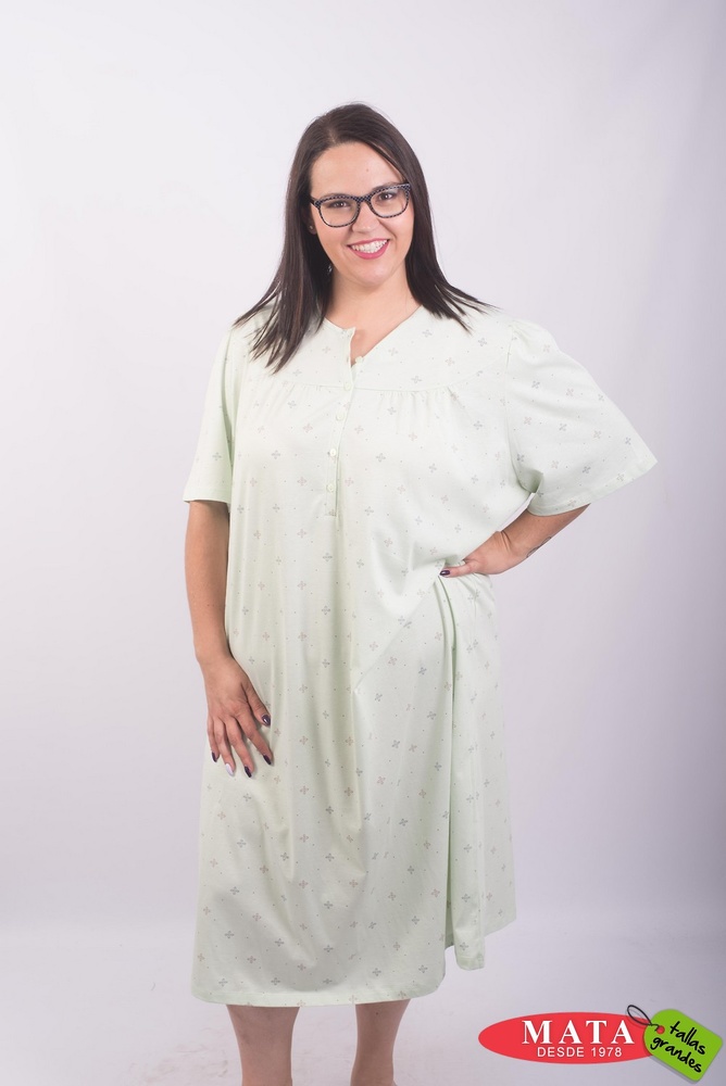 Camisón mujer diversos colores 23503 - Ropa mujer tallas grandes, Ropa Interior - Camisones, Ropa mujer tallas Novedad Tallas Grandes Mujer - Modas Mata Tallas Grandes