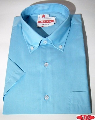 Camisa hombre turquesa 16789 