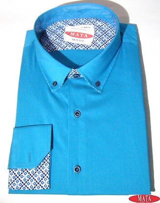 Camisa hombre azul 17022 