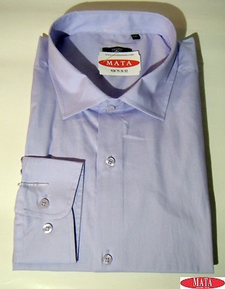 Camisa hombre malva 17065 