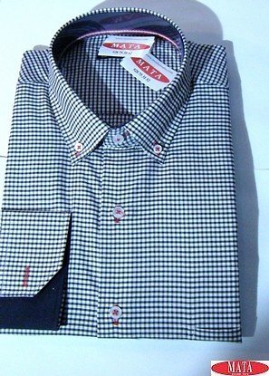 Camisa hombre tallas grandes 16274 