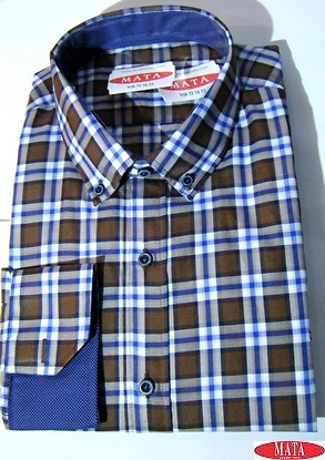 Camisa hombre tallas grandes 16276 