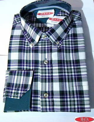 Camisa hombre tallas grandes 16277 