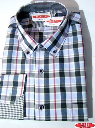 Camisa hombre tallas grandes 16279 