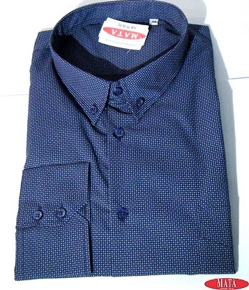 Camisa hombre marrón 16544 