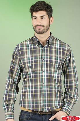 Camisa hombre tallas grandes 16545 