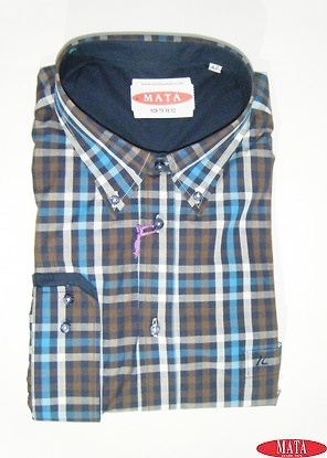 Camisa hombre azul 17446 