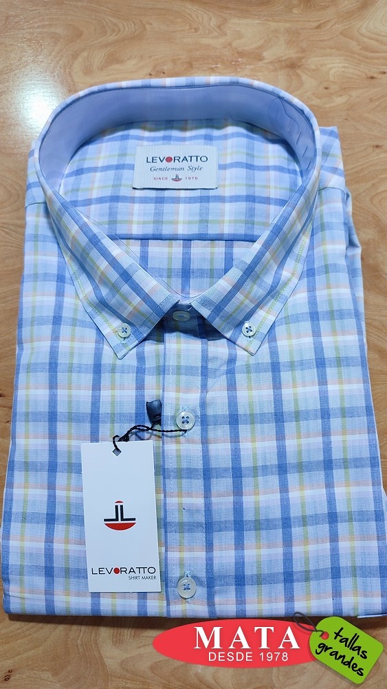 Camisa hombre tallas grandes 25318 