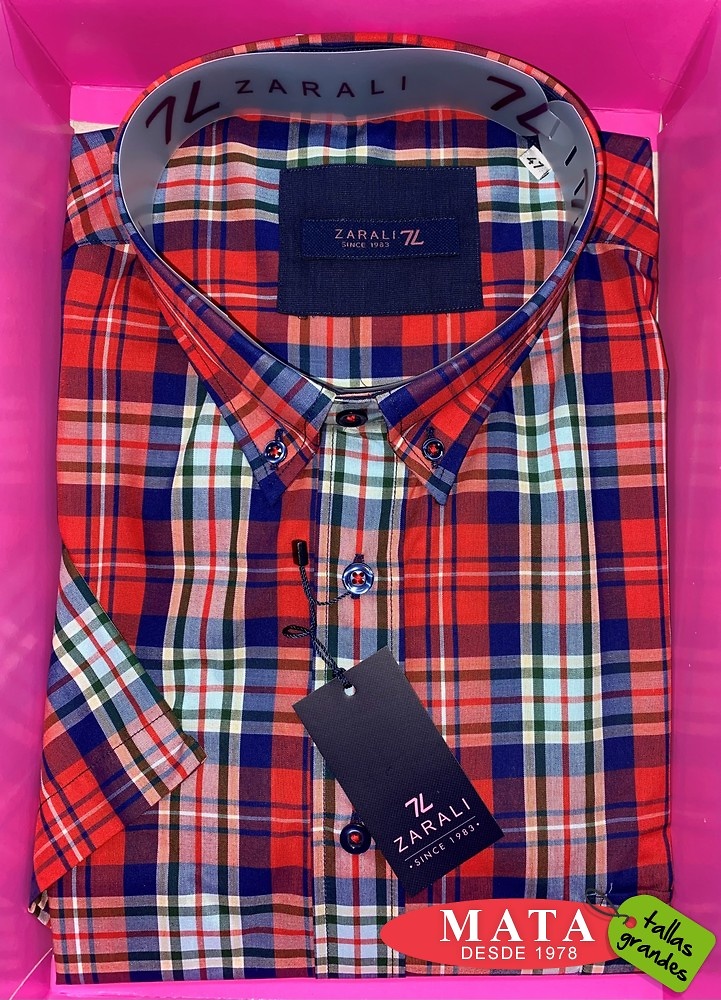 Camisa hombre tallas grandes 25725 