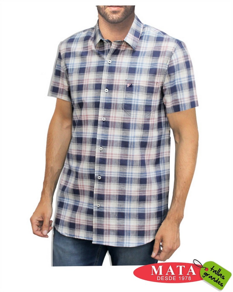 Camisa hombre tallas grandes 25852 