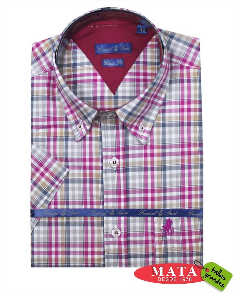 Camisa hombre tallas grandes 25858 