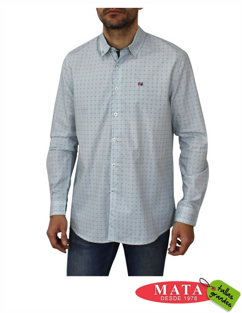 Camisa hombre tallas grandes 26116 