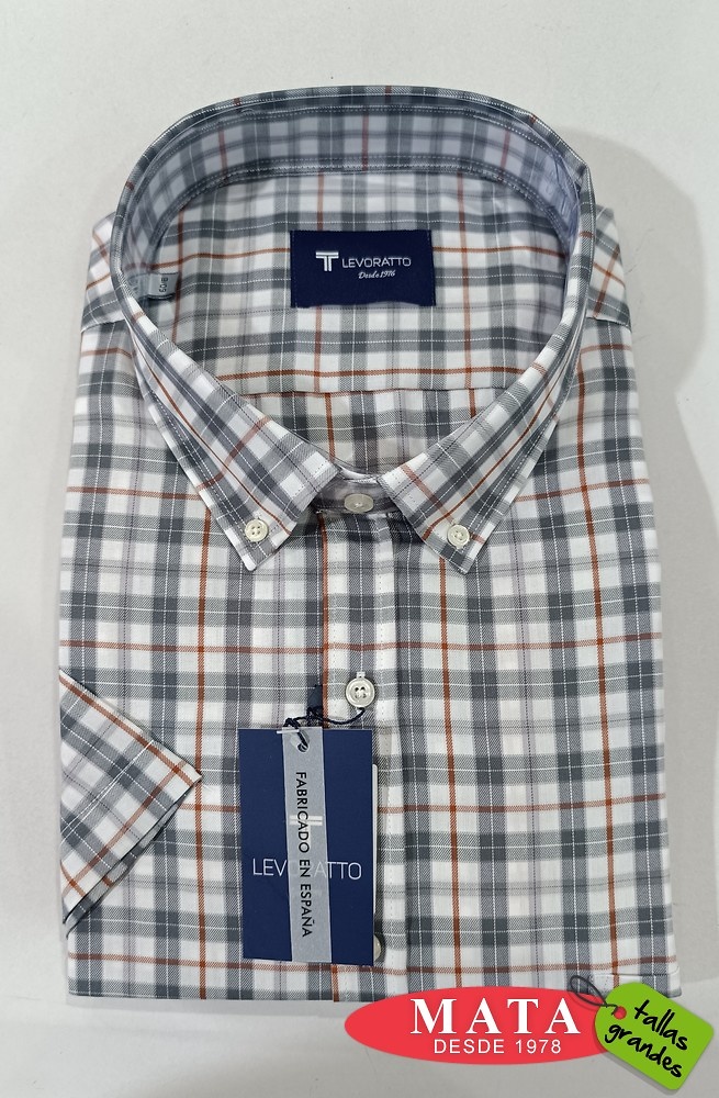 Camisa hombre tallas grandes 26331 