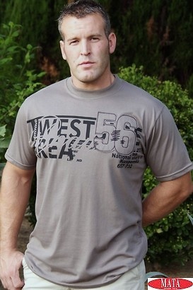 Camiseta hombre VARIOS COLORES tallas grandes 10340 