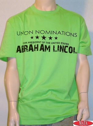 Camiseta verde 10334 