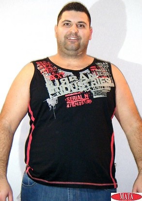 Camiseta hombre tallas grandes 15238 