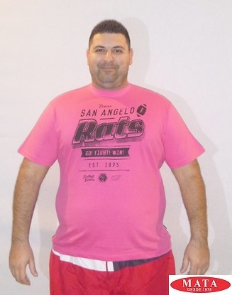 Camiseta hombre tallas grandes 18521 